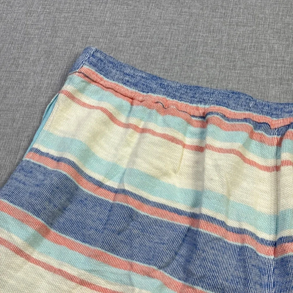 Tommy Bahama Boho Striped Drawstring Shorts‎ Mens 2XL Multicolor 9